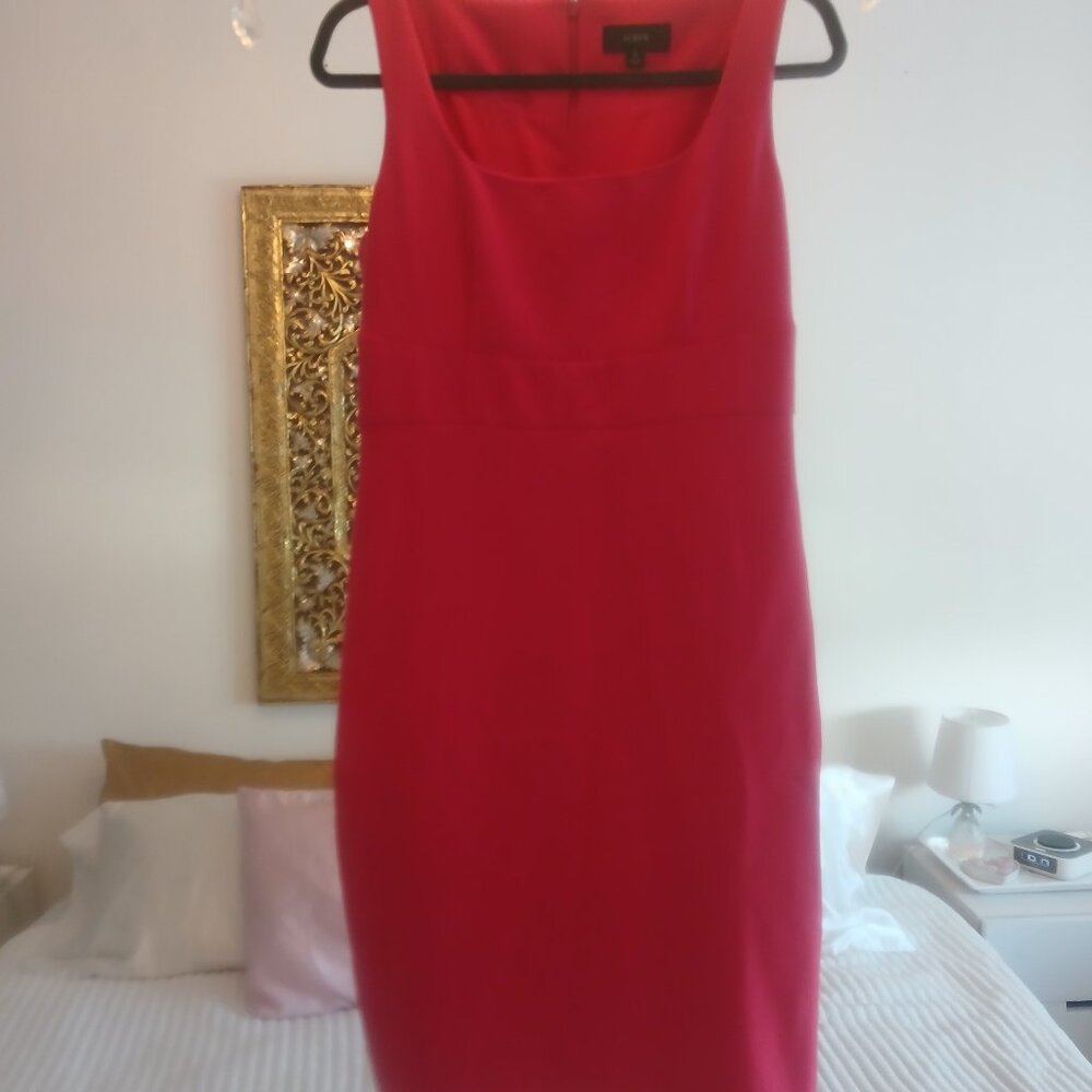 J Crew never used deep PINK dress
